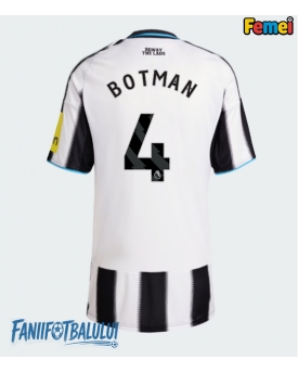 Newcastle United Sven Botman #4 Tricou Fotbal Replică 2025-26 Femei Acasa